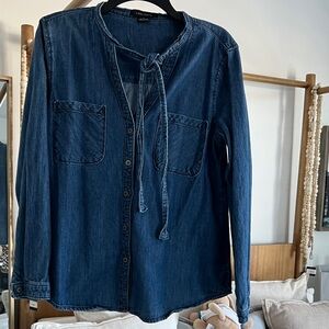 Sanctuary Indigo Denim Top